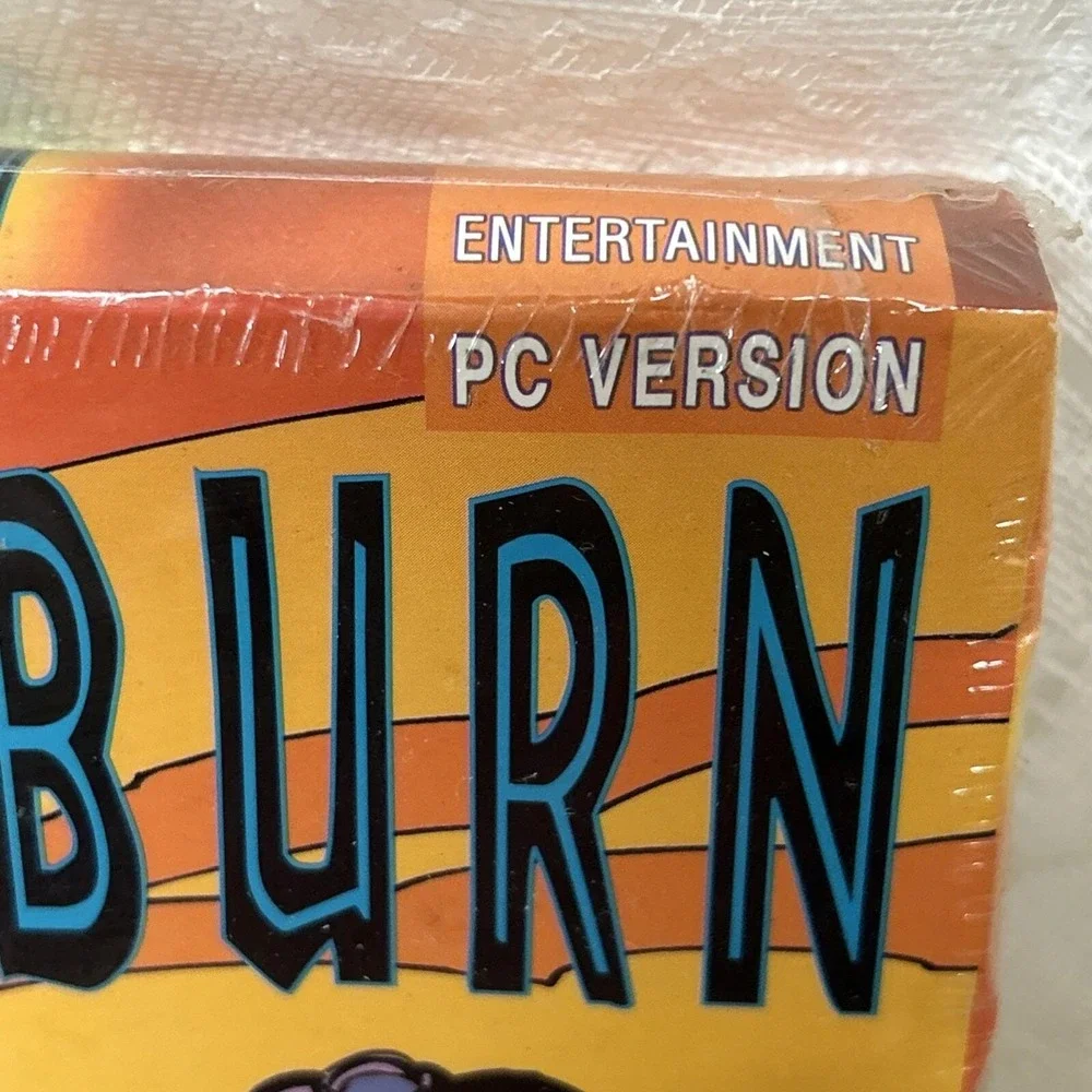 Epic Pinball CRASH & BURN PC Game Factory Sealed Box, Made In USA. Unopened 1995